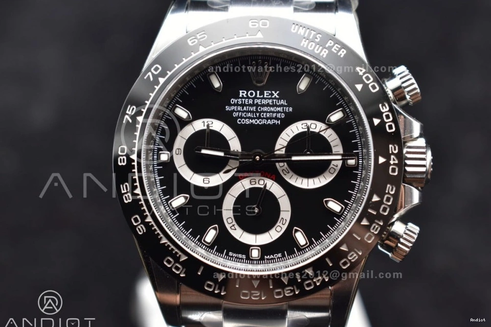 Black And Case Daytona SS V3 Clean 116500 904L Dial Bracelet 4130 0110